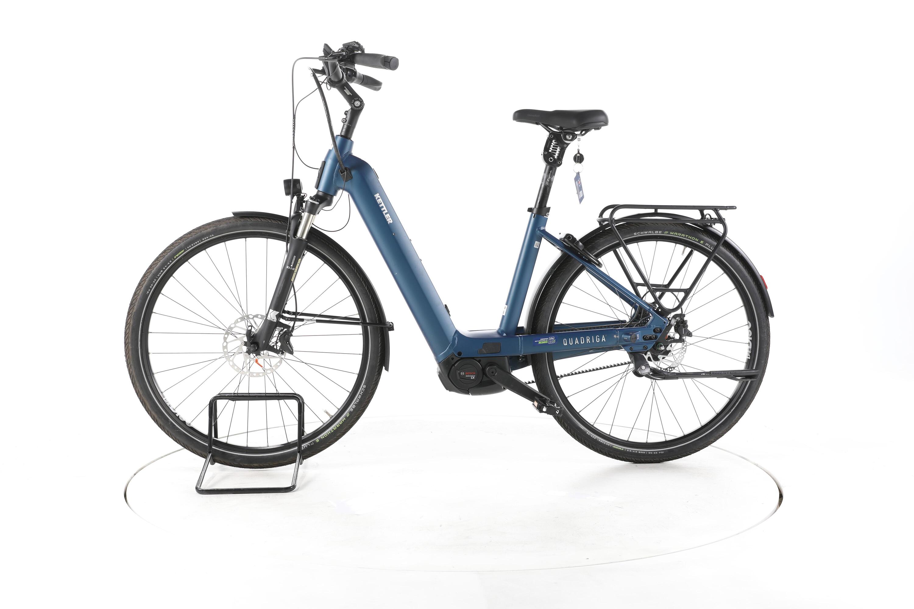 Tweedehands - Kettler QUADRIGA CX5 City E-Bike Lage instap - Zeer goed 6/7
