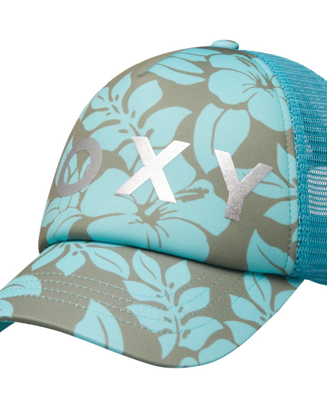 Gorra trucker HONEY COCONUT Verde Niña 3/4