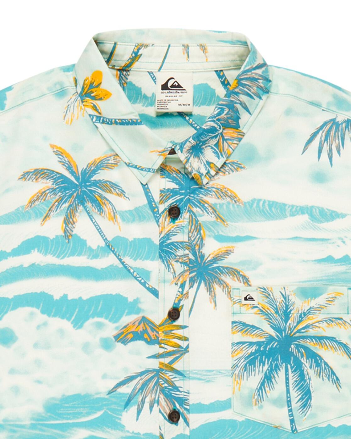 Camisa de Manga Corta APERO CLASSIC Azul Hombre 3/3
