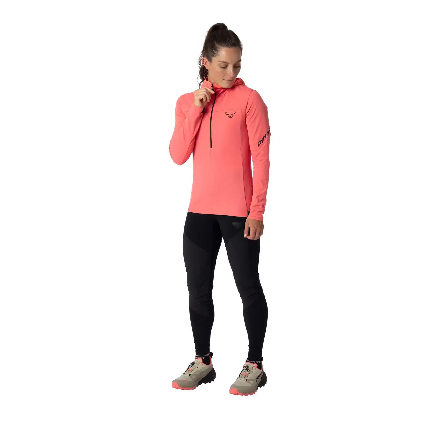 Sweatshirt à capuche 1/2 zip femme Dynafit Traverse Sun 3/5