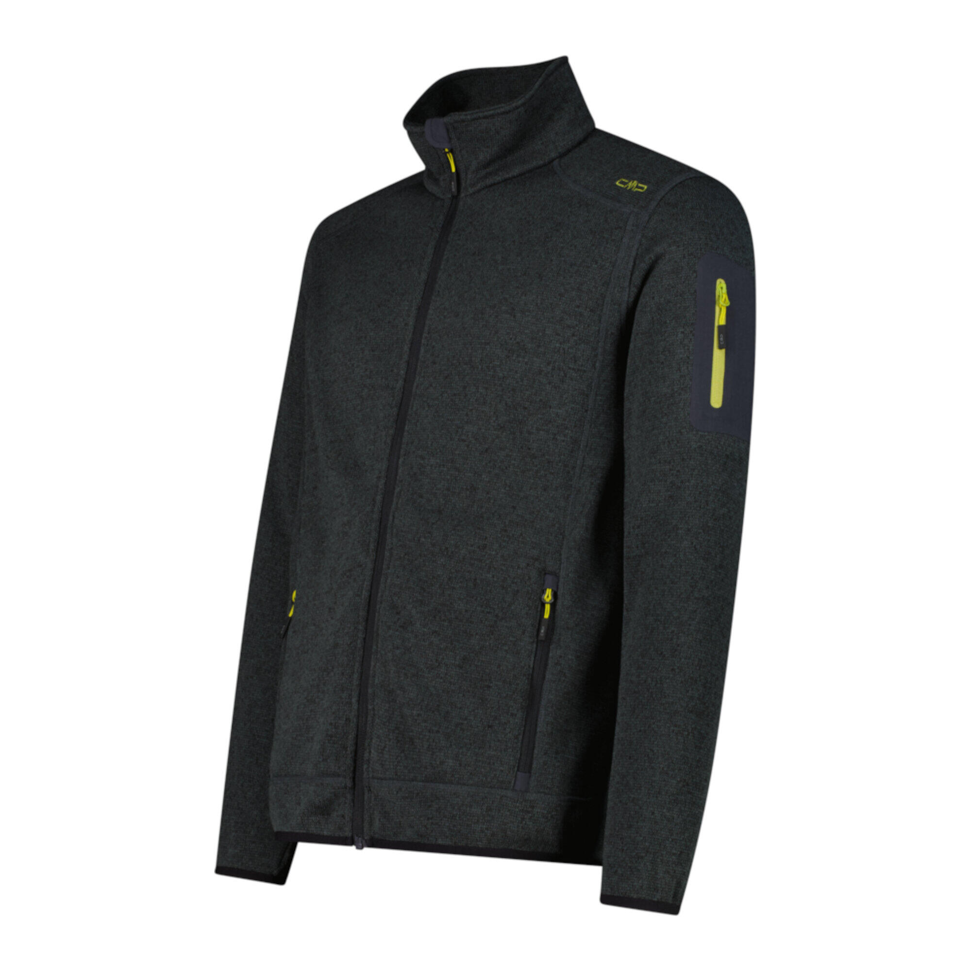 CMP Herren Fleece Jacke Knitted Jacket 3H60747 3/3
