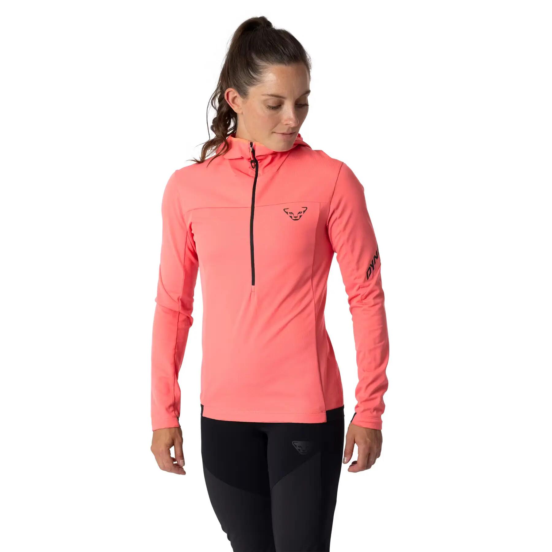Sweatshirt à capuche 1/2 zip femme Dynafit Traverse Sun 2/5