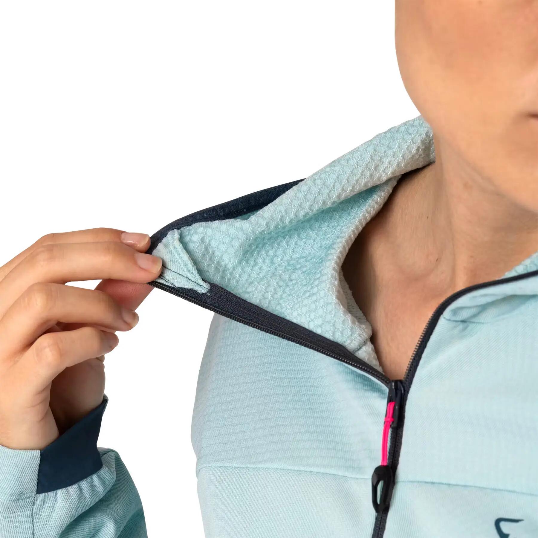 Dames sweatshirt met 1/2 rits en capuchon Dynafit Traverse Sun 5/5