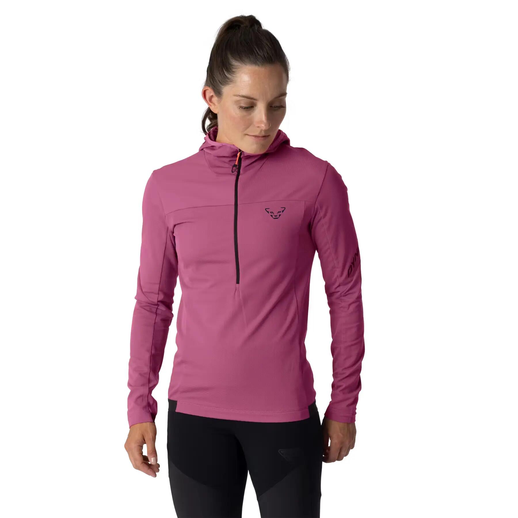 Sweatshirt à capuche 1/2 zip femme Dynafit Traverse Sun 2/3