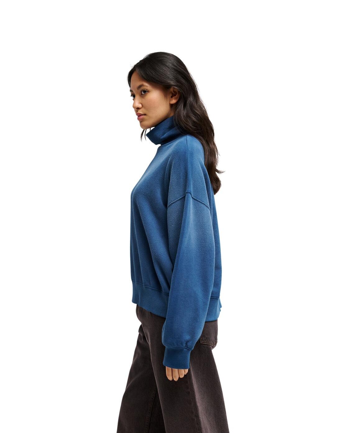 Sweater met Rolkraag FOX RIVER Blau Dames 3/4