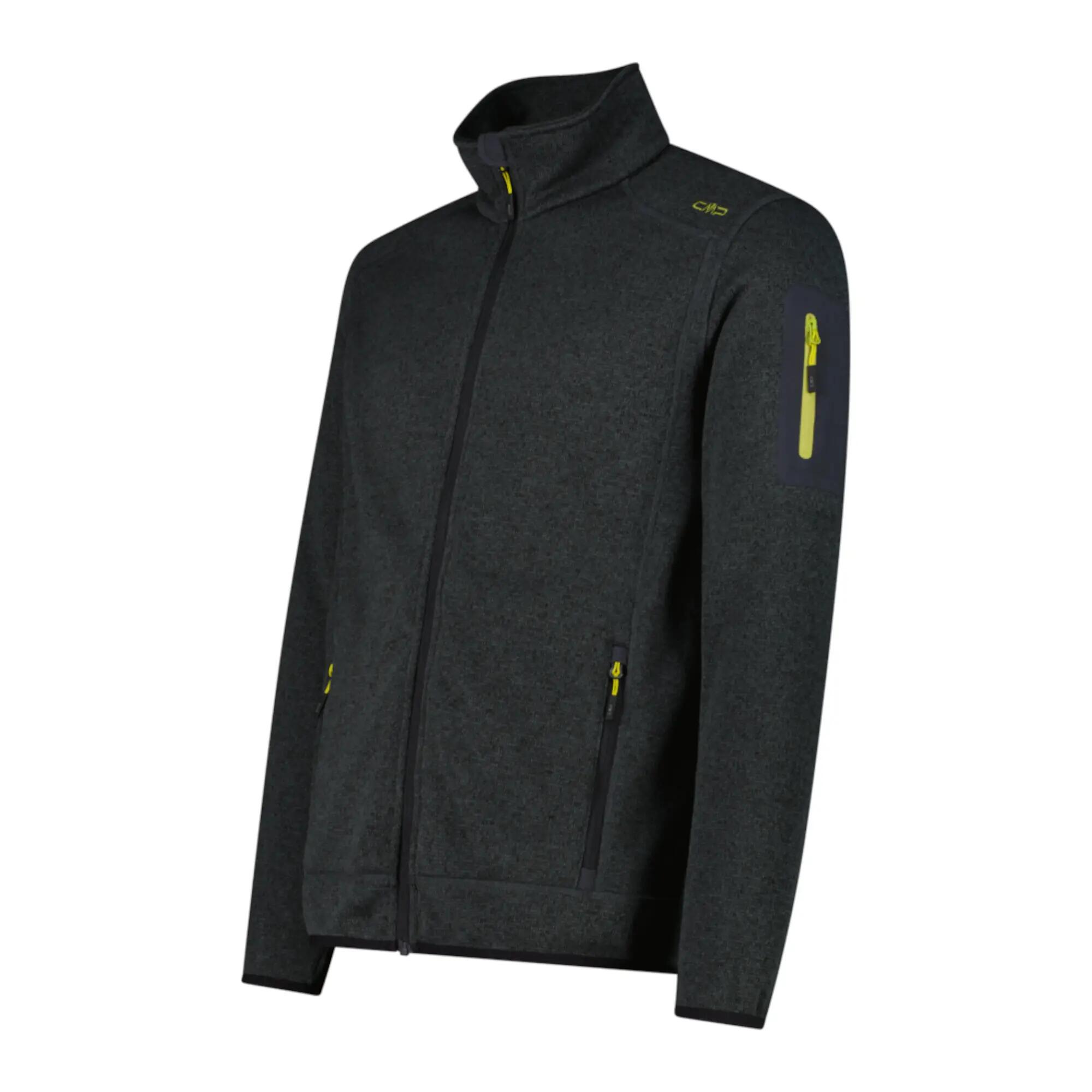 CMP Herren Fleece Jacke Knitted Jacket 3H60747 3/3