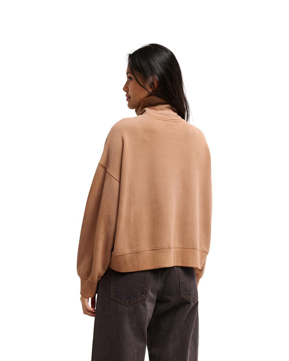 Sweater met Rolkraag FOX RIVER Braun Dames 2/4