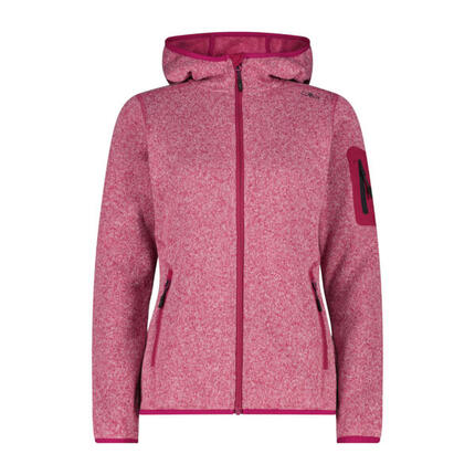 CMP Damen Jacke Knitted Melange Hoody 3H19826