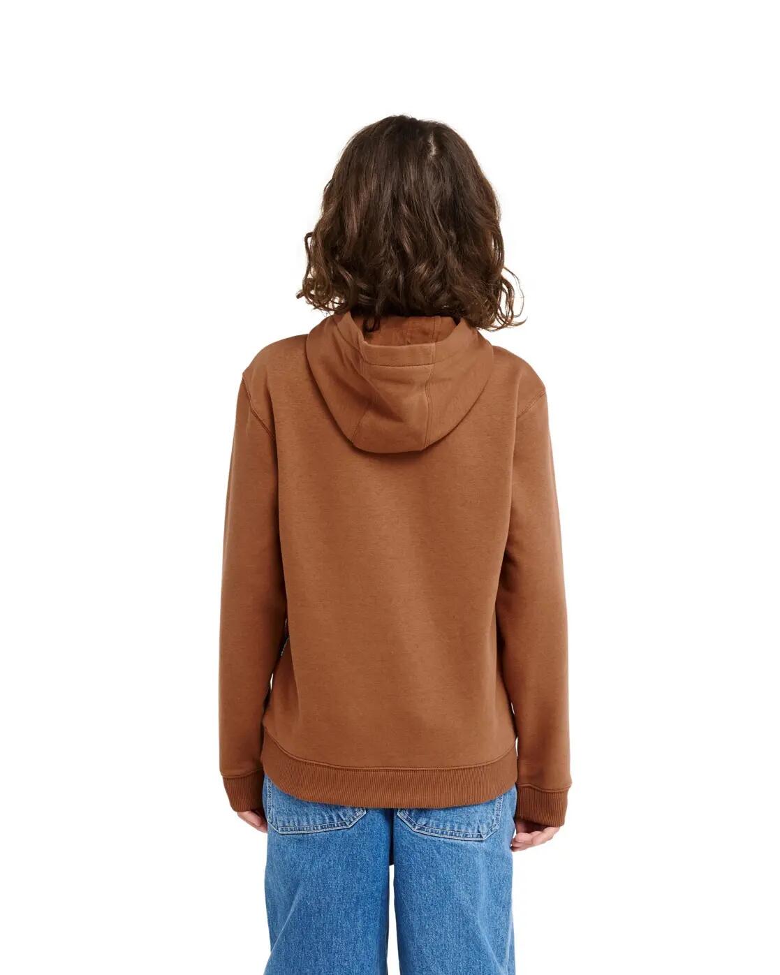 Sudadera con capucha COMP LOGO Marrón Niño 2/4