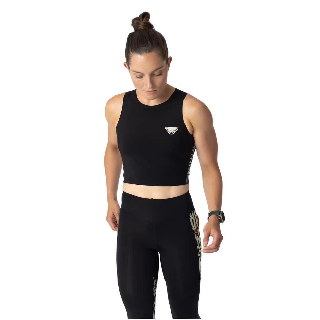 Women's printed tank top Dynafit