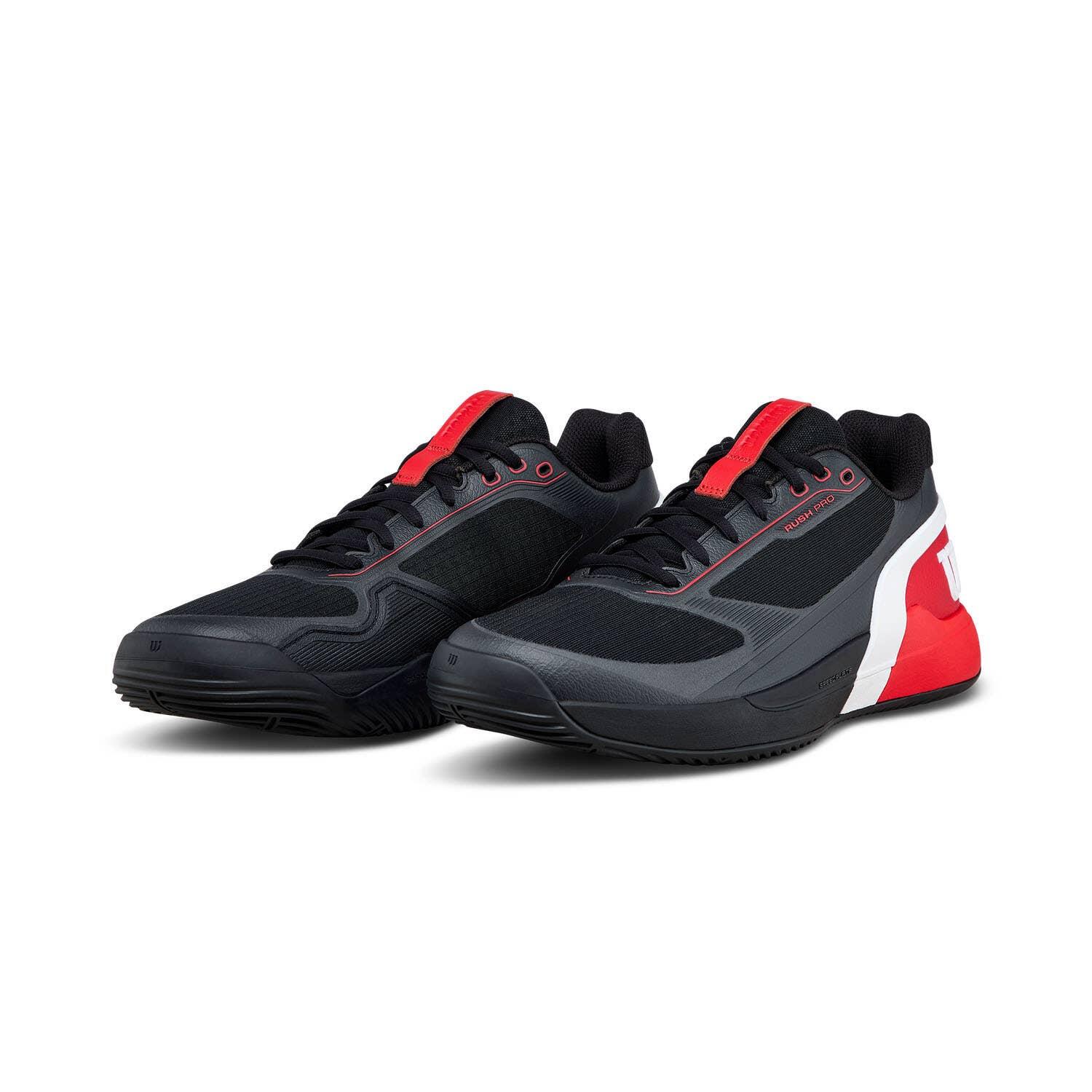 Wilson Rush Pro 5 Padel Nero/rosso Wrs338750 2/6
