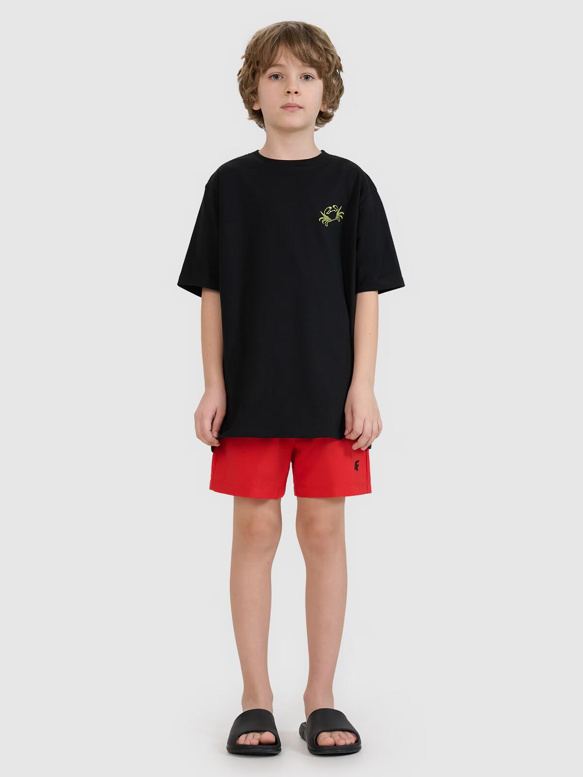 Spodenki plażowe boardshorty chłopięce 4F 4FJRMM00UBDSM110 3/5