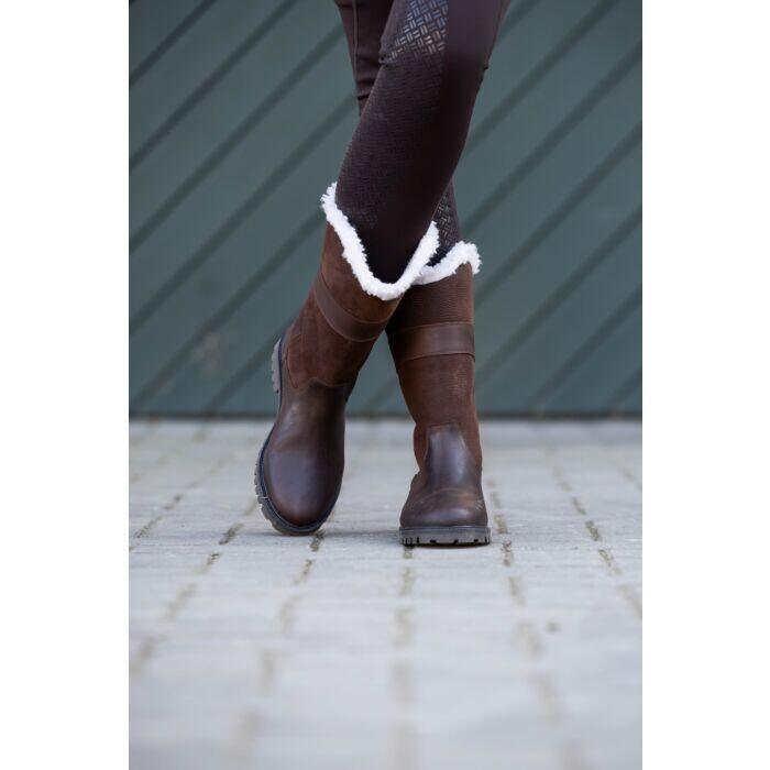 HKM Fashion Laarzen Belmond Teddy - Bruin 3/5
