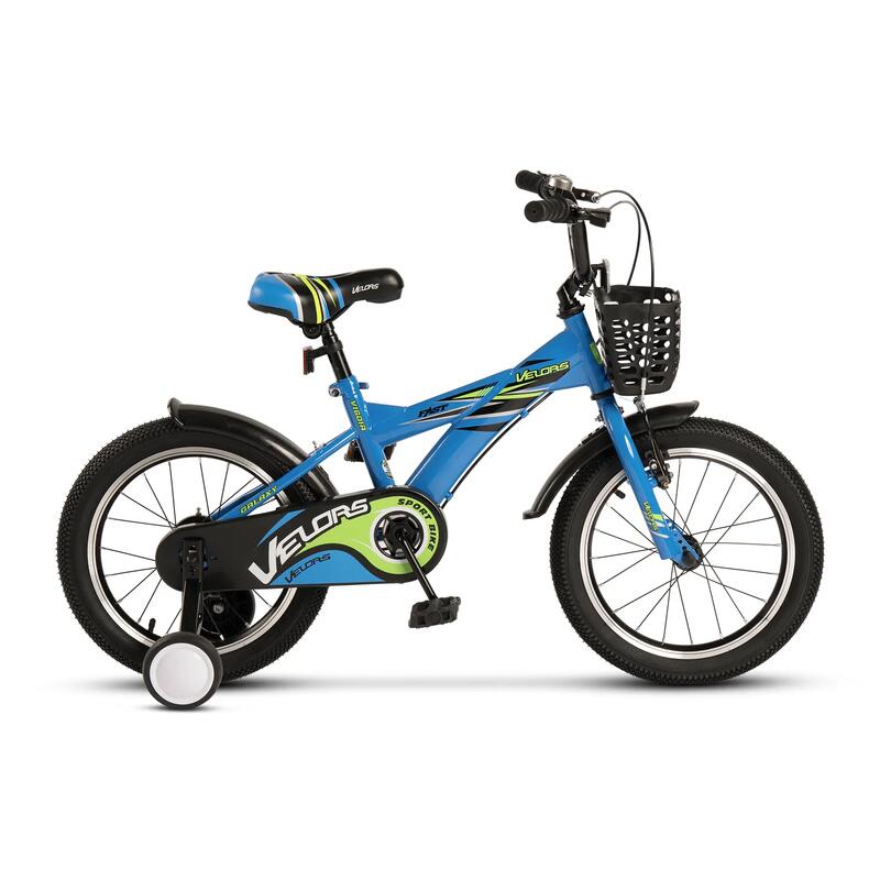 Bicicletă Copii Galaxy, Albastru/Verde