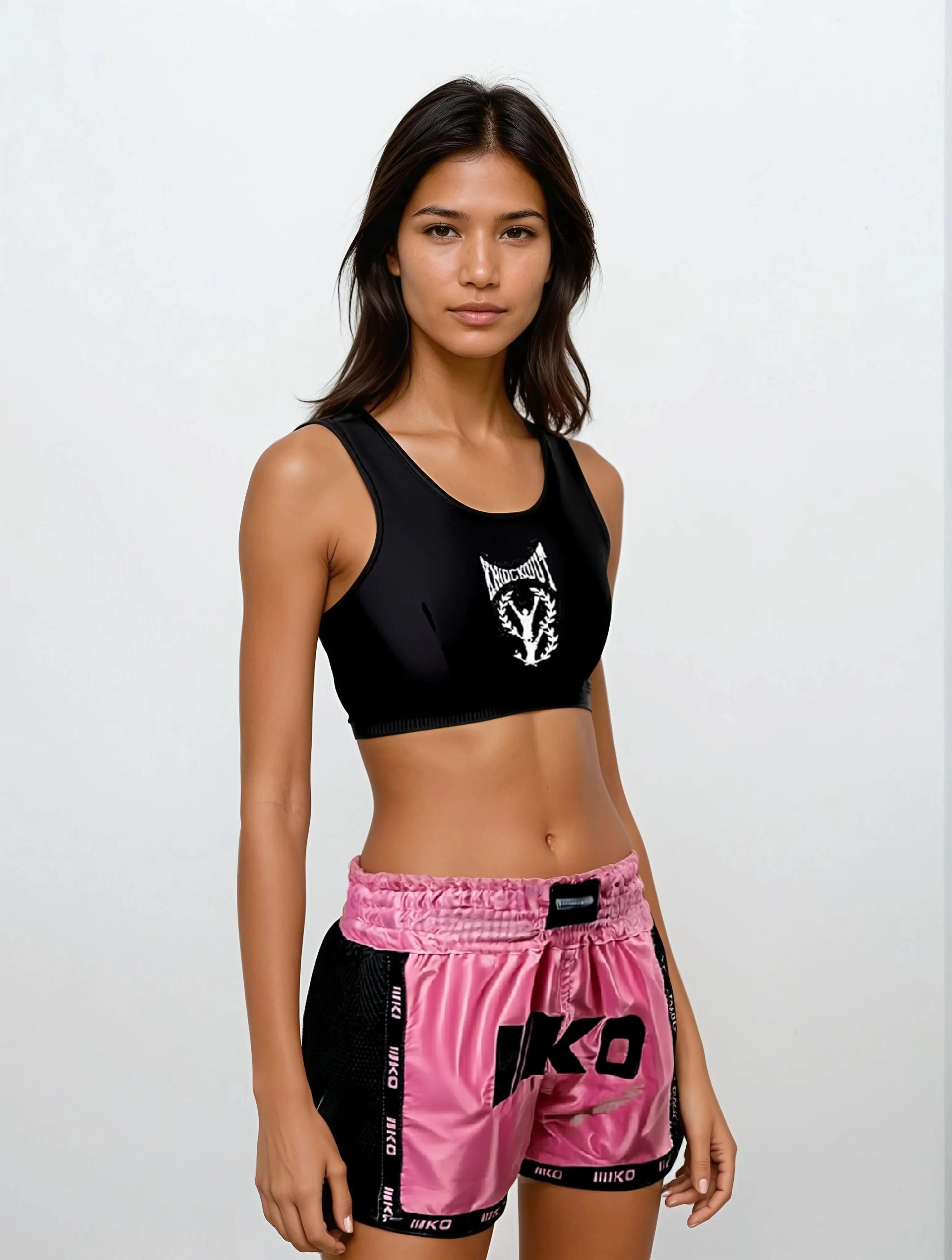 Sort Kickbox Knockout Bubble Pink Copii 3/3