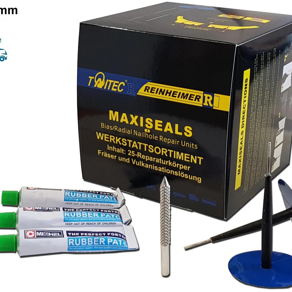 REINHEIMER Maxi-Seal M6 tyre repair kit, 6 mm, 25 pcs.