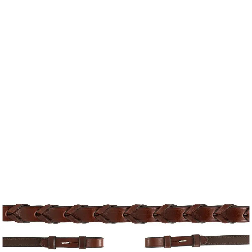 Rênes pour cheval en cuir BR Equitation Hunter 2/3