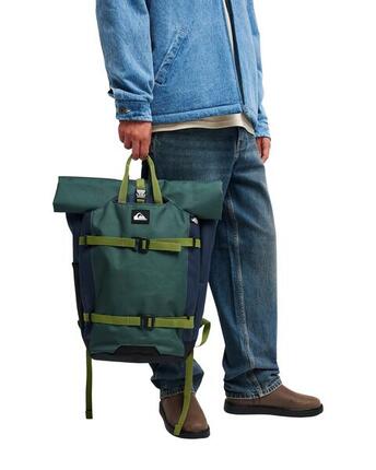 Extra großer Surf-Rucksack COMMUTE 37L Schwarz Herren