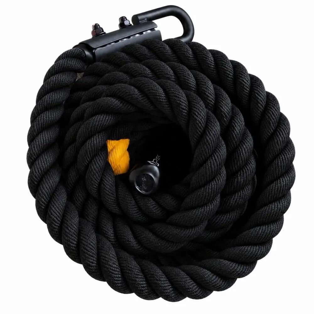 Cuerda de Arrastre para Trineo 15 m Negra - Entrenamiento de Fuerza 2/3