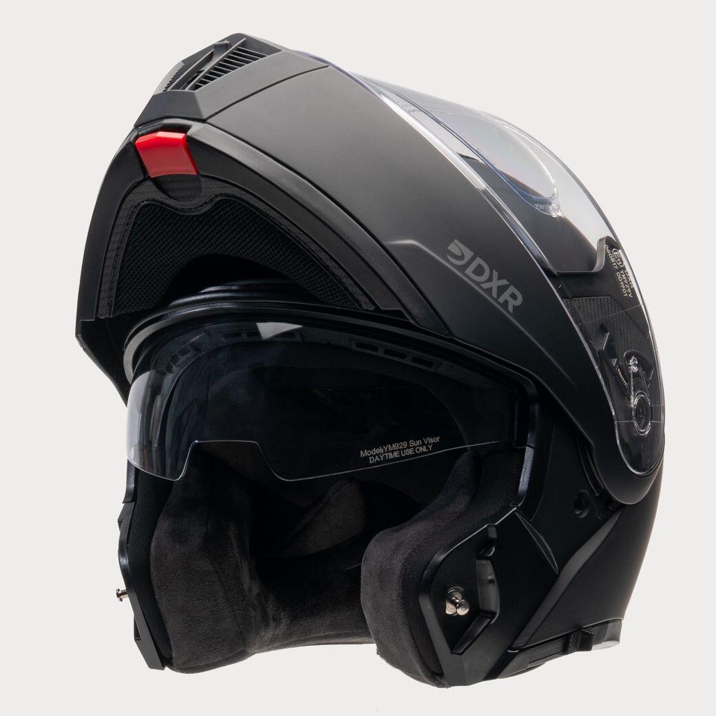 MOTOBLOUZ Casque Modulable STORM Black | ECE 22.06 3/7