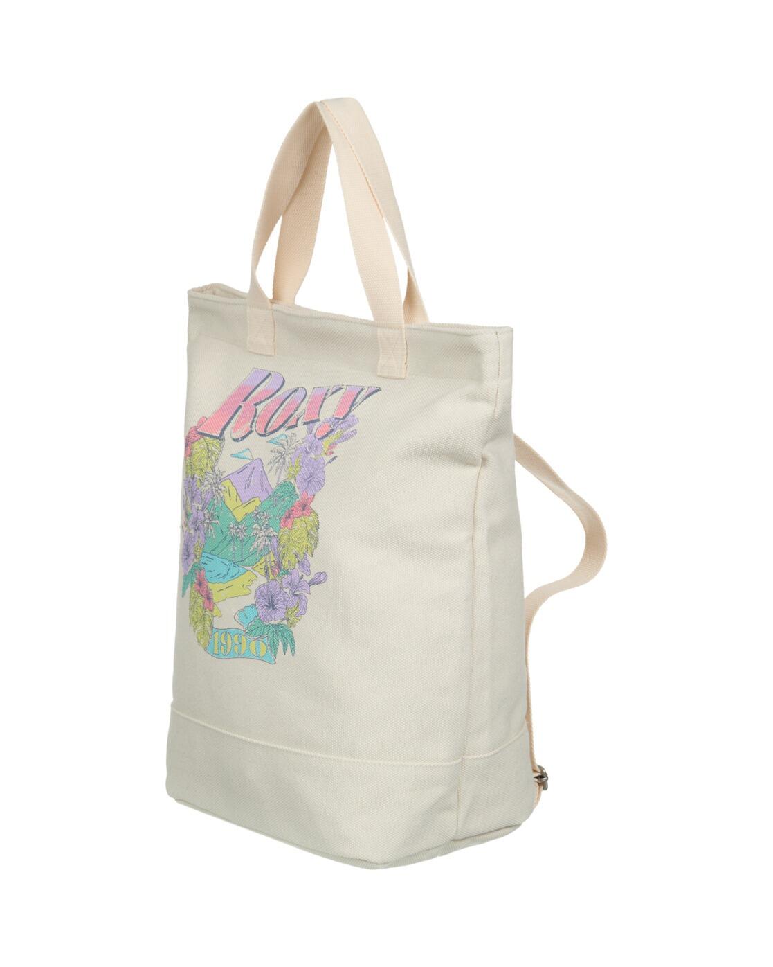 Mochila DRINK THE WAVE Beige Mujer 3/4