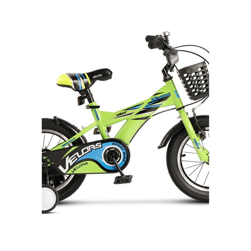 Bicicletă Copii Galaxy, Verde/Albastru