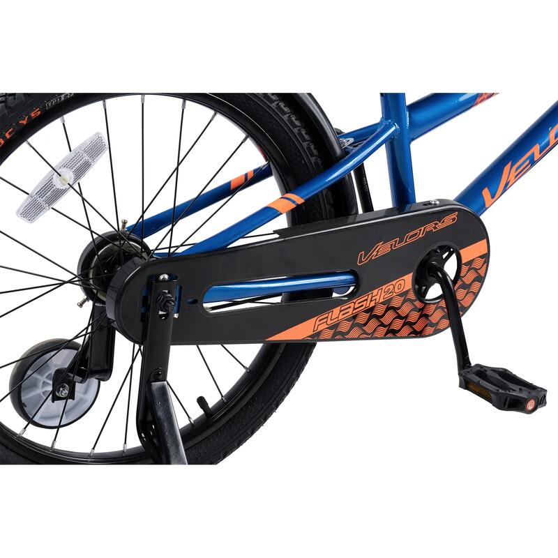 Bicicletă Copii Bimbo, Albastru/Portocaliu