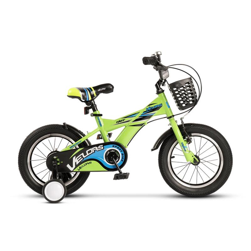 Bicicletă Copii Galaxy, Verde/Albastru