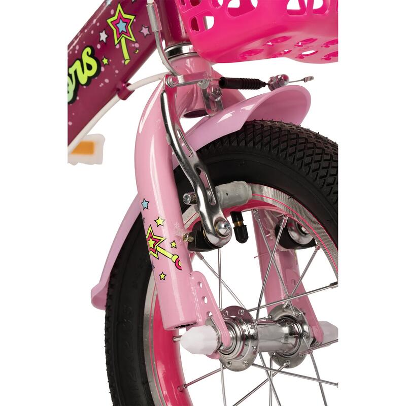 Bicicletă Copii Pony, Fucsia/Roz