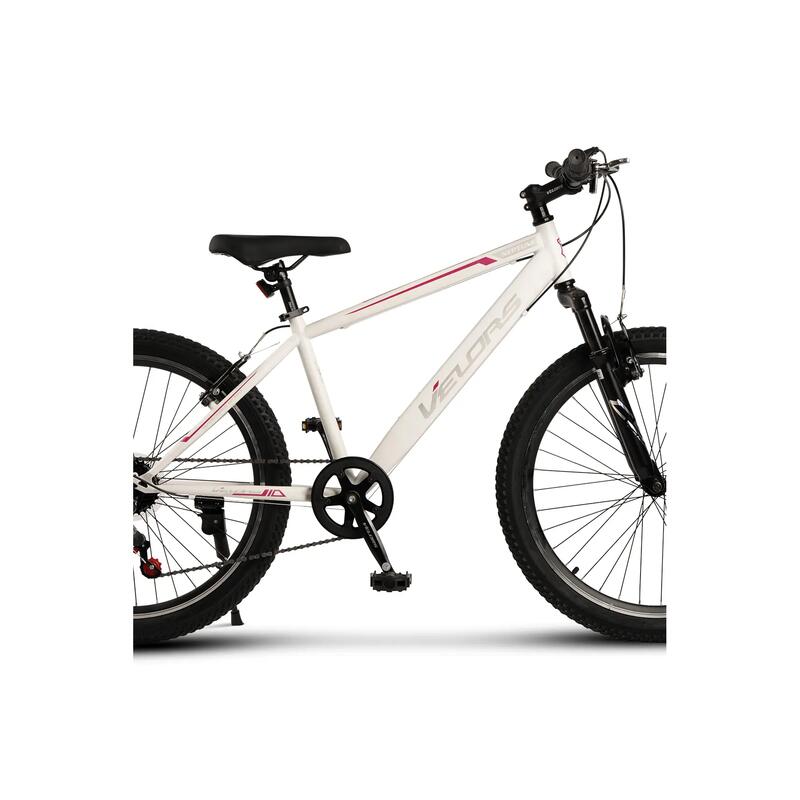 Bicicletă Copii 7v Neptune, Alb/Mov