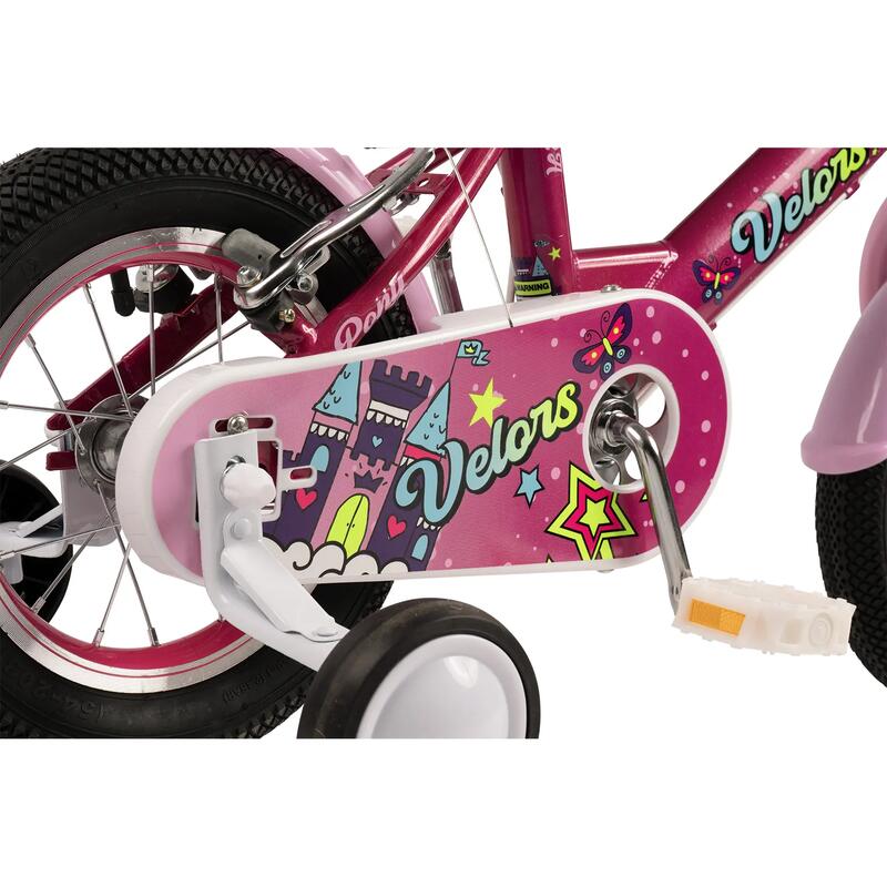 Bicicletă Copii Pony, Fucsia/Roz