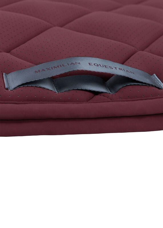 Mantilla Salto Equitación Maximilian Aeris Granate 6/7