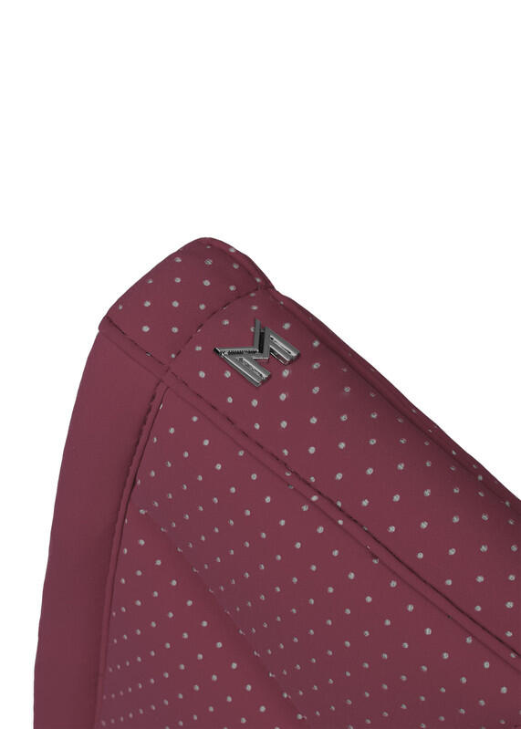 Mantilla Salto Equitación Maximilian Aeris Granate 5/7