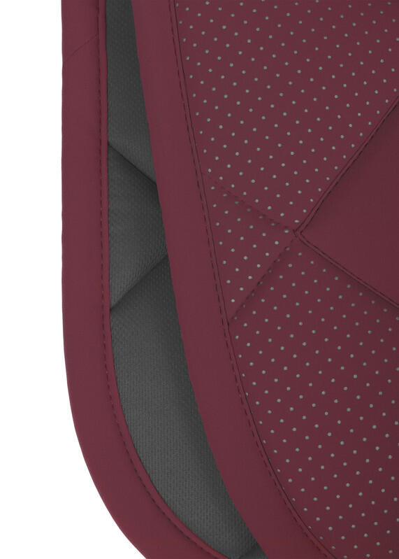 Mantilla Salto Equitación Maximilian Aeris Granate 4/7