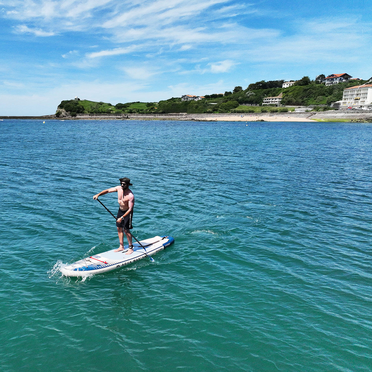 Deska SUP Aqua Marina Magma 11'2" + Pompka Elektryczna EP-T16 + BOJKA 11/12