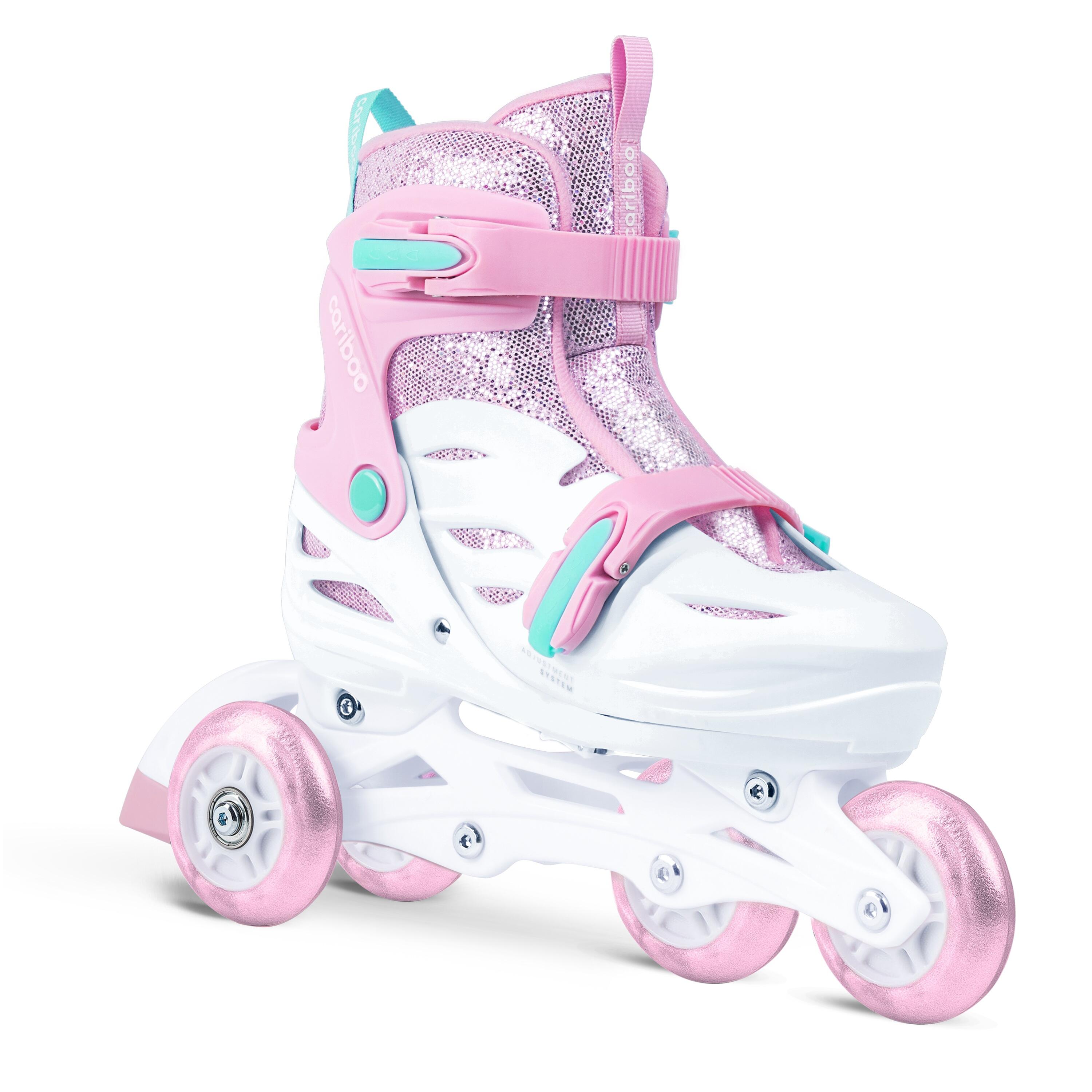 Cariboo Ballerina 3-in-1 Rolschaatsen en inline skates met LED-wielen 5/11