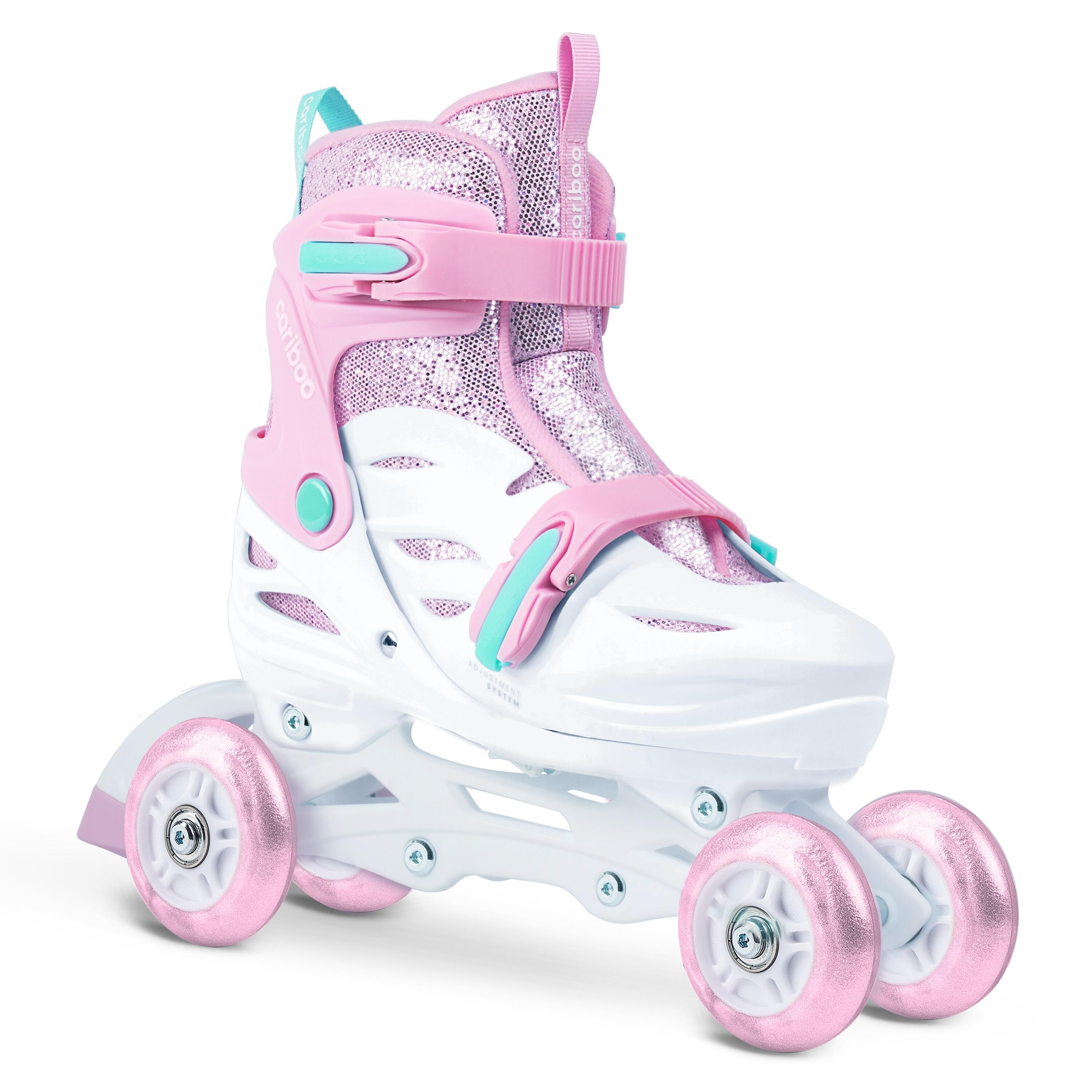 Cariboo Ballerina 3-in-1 Rolschaatsen en inline skates met LED-wielen 4/11