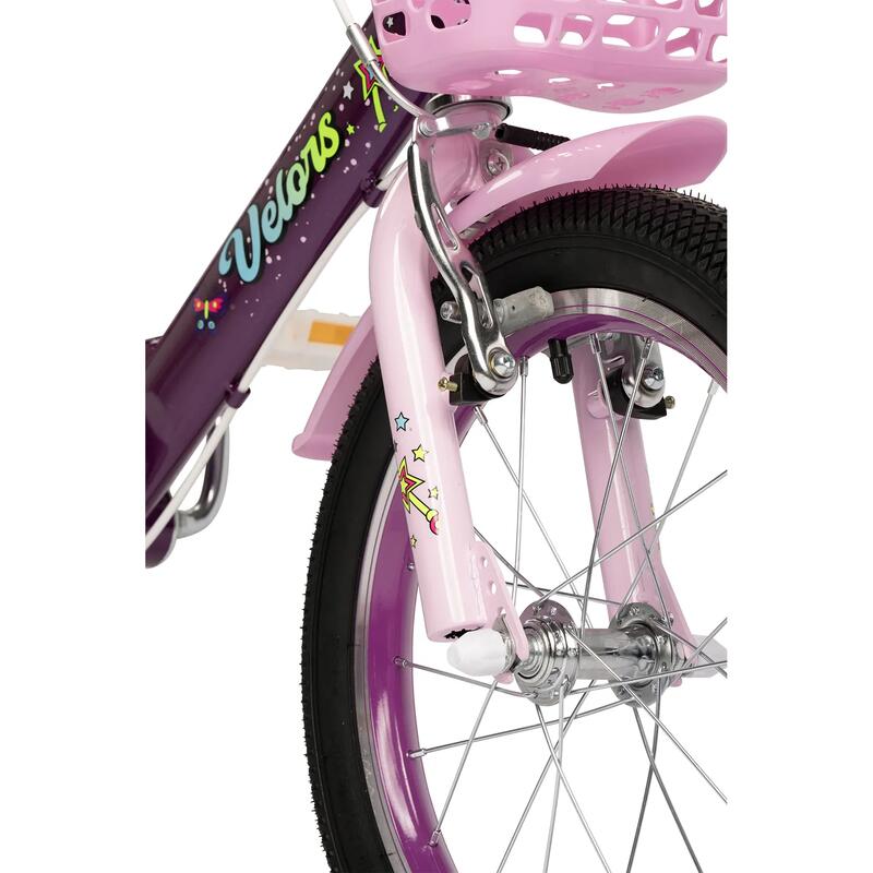 Bicicletă Copii Pony, Mov/Roz