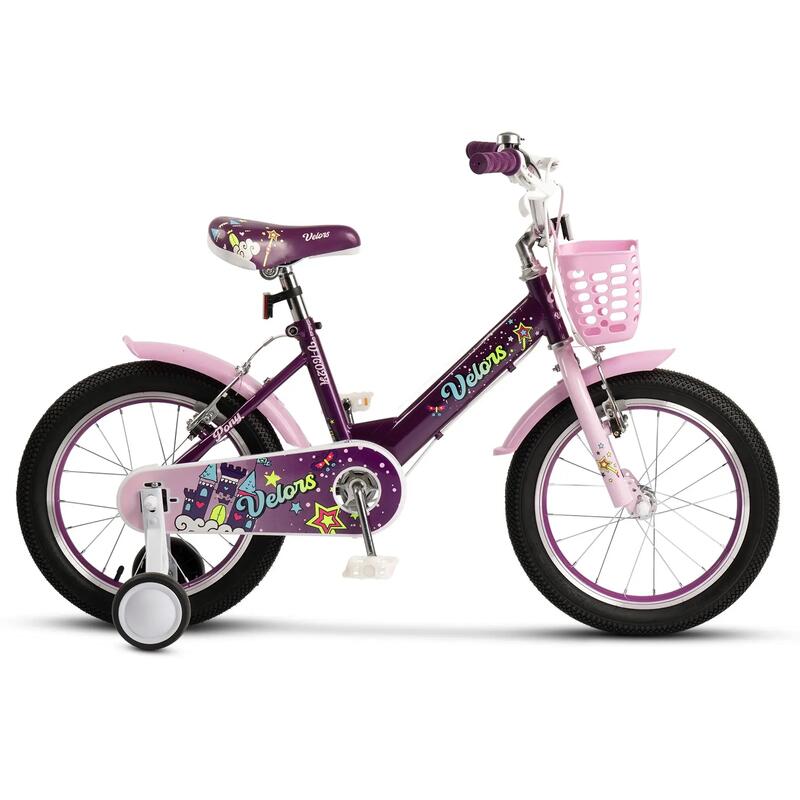 Bicicletă Copii Pony, Mov/Roz