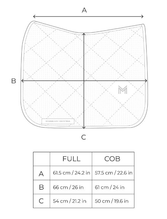 Mantilla Doma Equitación Maximilian Aeris Topo Suave 7/7
