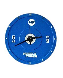 Muscle Power Bumper plate wandklok MP8800 2/2