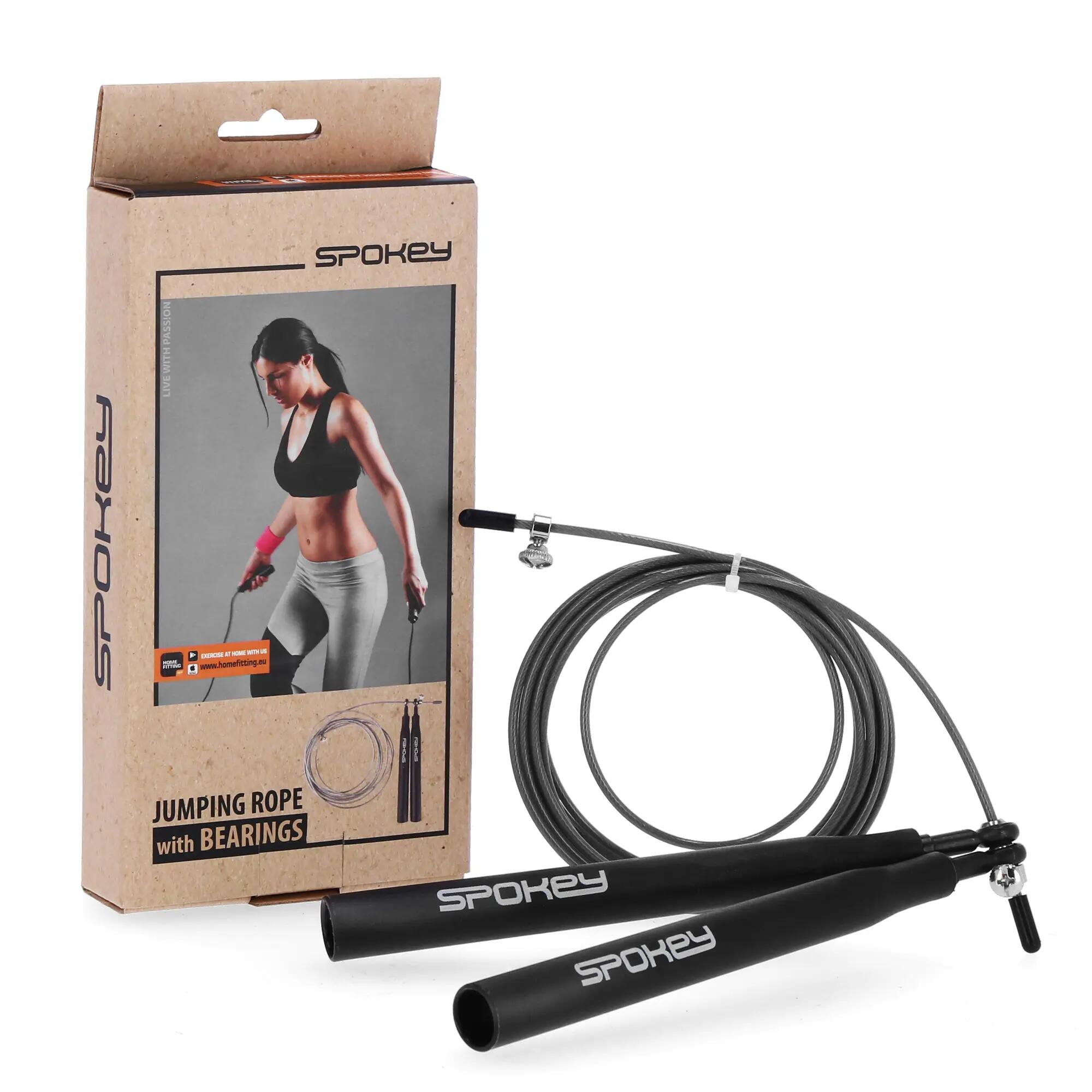 Skakanka Spokey X ROPE MIDD z łożyskami 5/5
