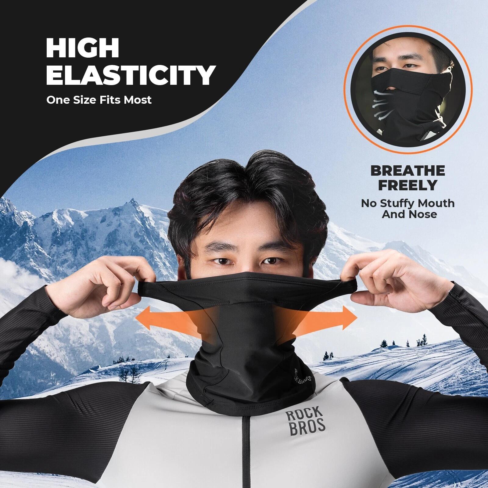 ROCKBROS Winddichter Loopschal aus Fleece 6/6
