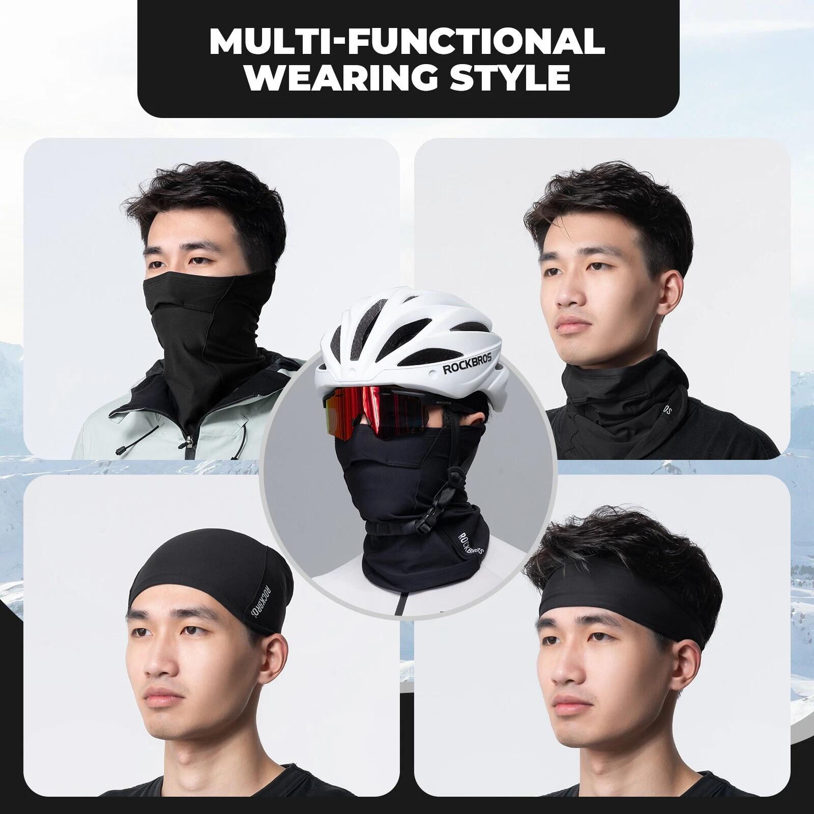 ROCKBROS Winddichter Loopschal aus Fleece 5/6