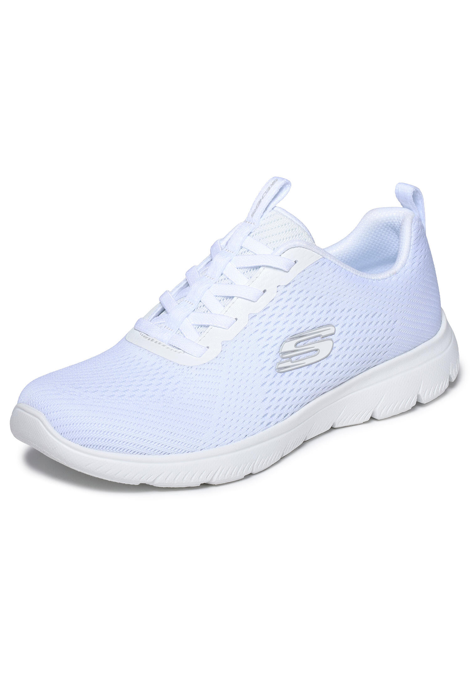 Skechers Damen Summits Fresh Vision Sneaker Sportschuhe 150344 WHT White 2/5