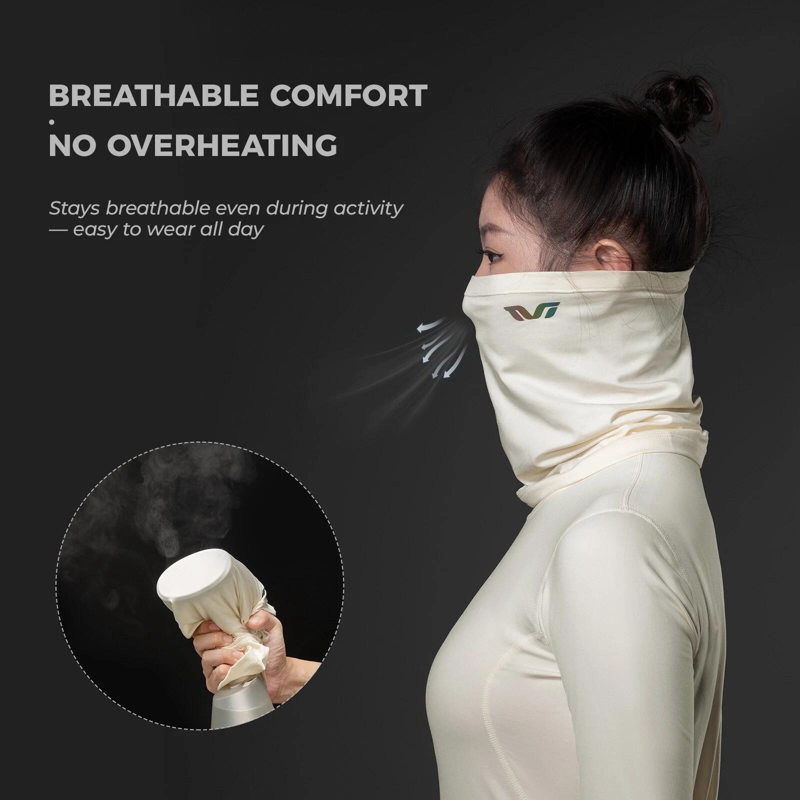 ROCKBROS Damen Balaclava Multifunktionstuch 3/7