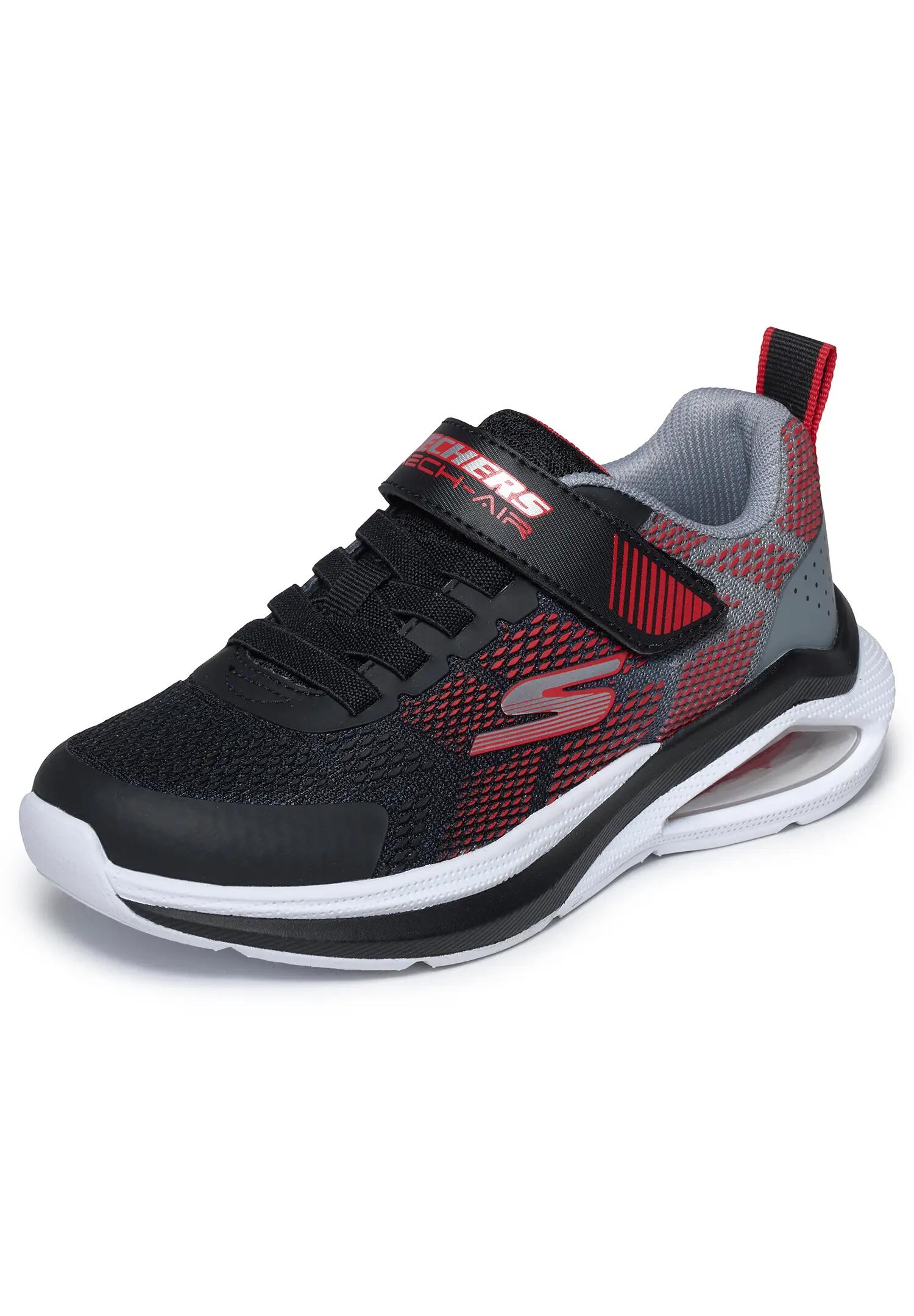 Skechers Kinder Microspec Max Velocity Sneaker 404110L BKRD Black Red 2/5