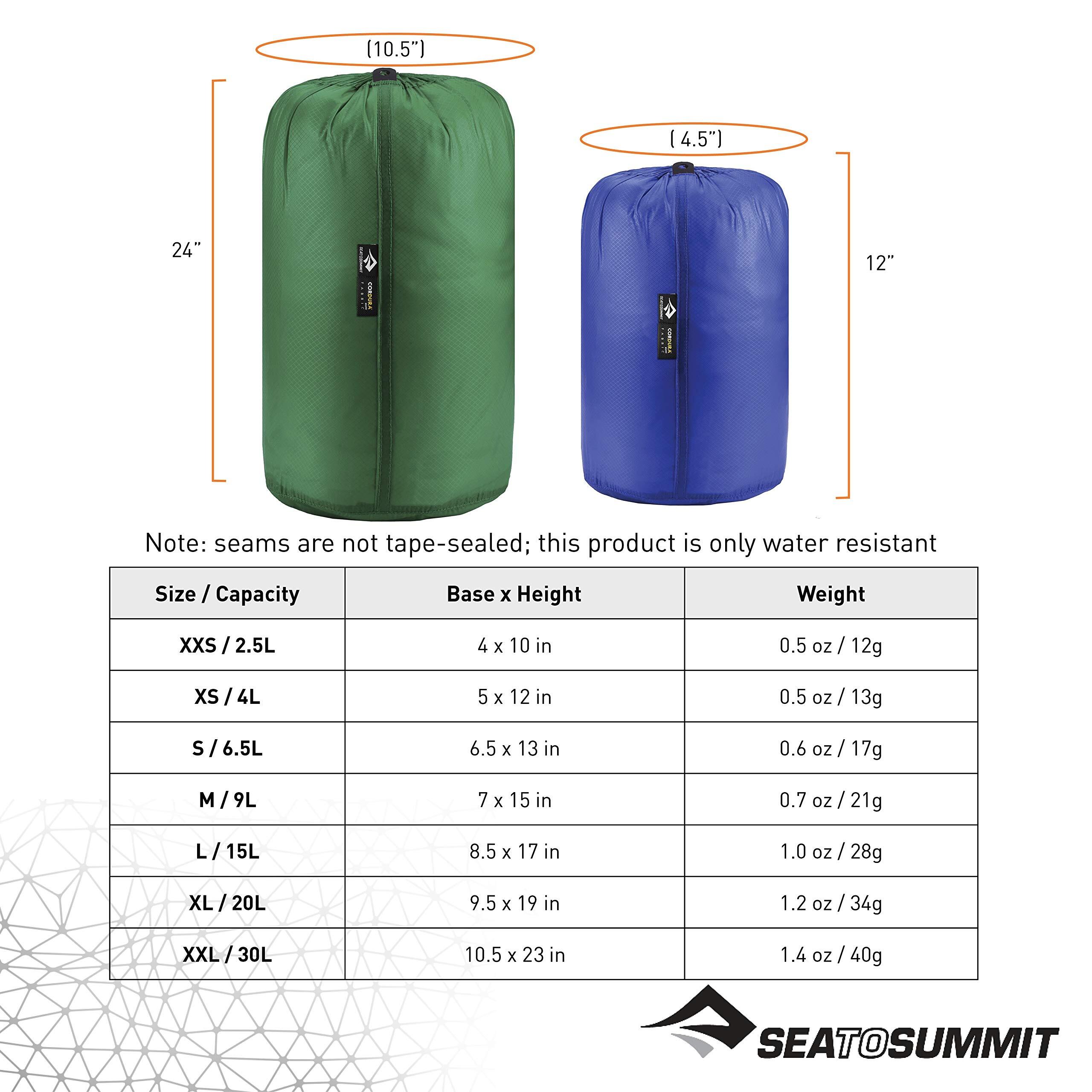 SEATO SUMMIT Bolsa de almacenaje Ultra-SilTM Stuff Sack L Verde 6/6
