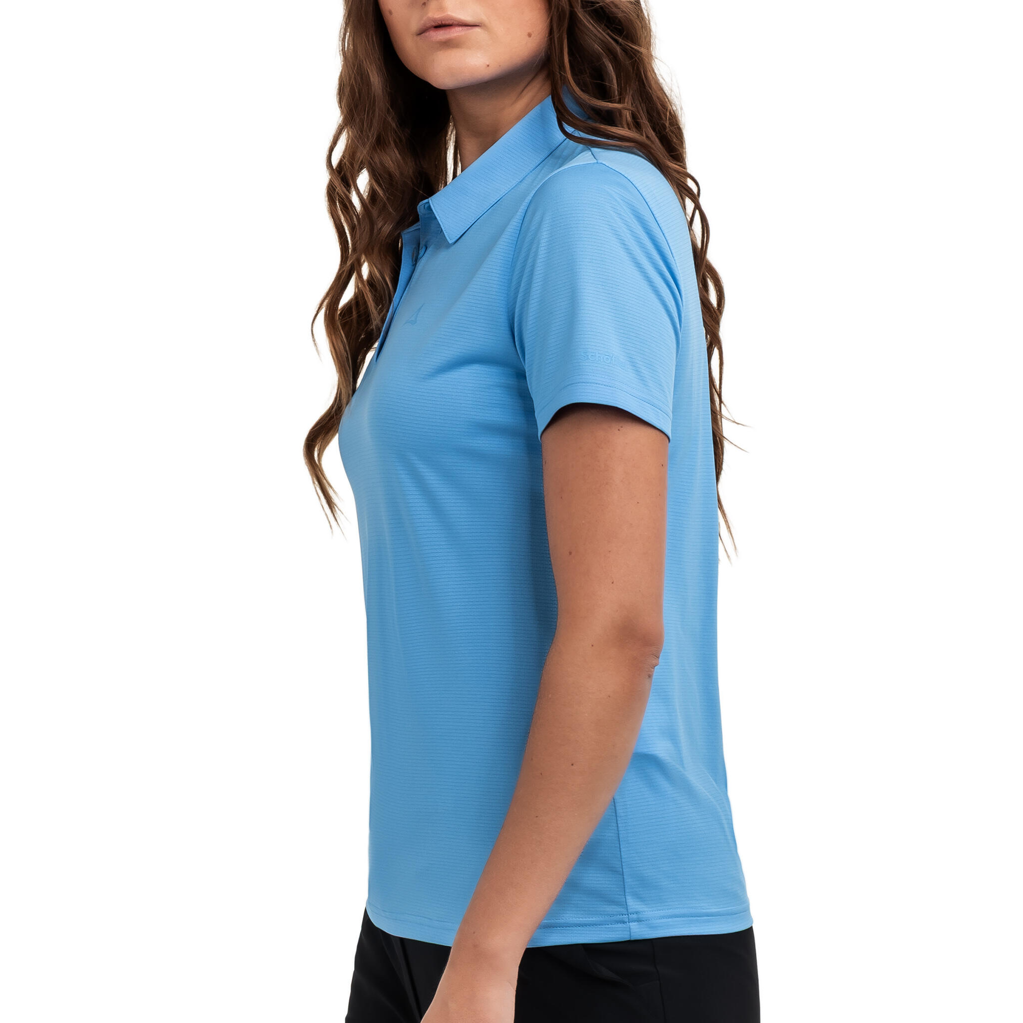 T-Shirt schnelltrocknend feuchtigkeitsregulierend Damen - CIRC Polo Shirt Tauron 3/4