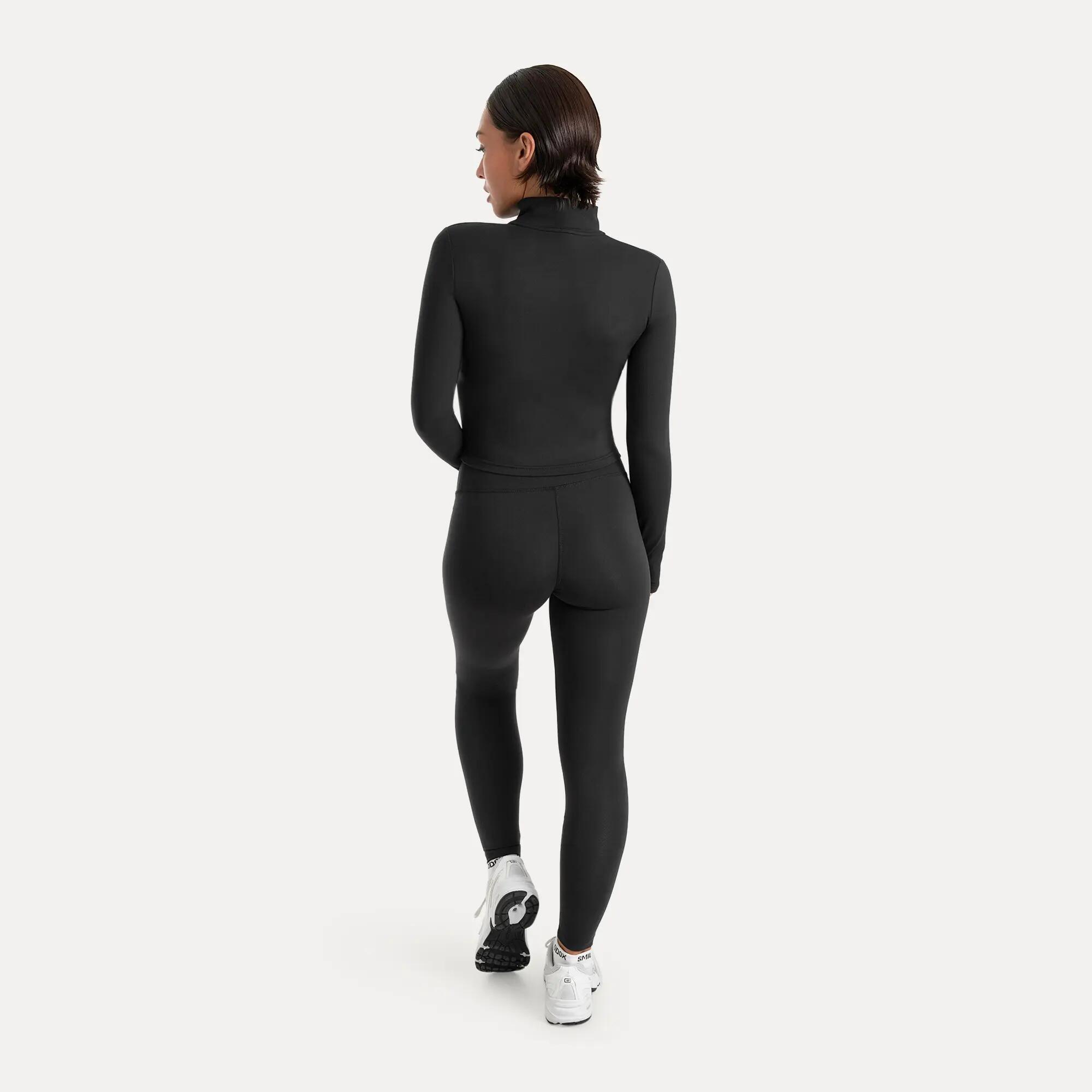 Damen Sweater Half Zip Naveya Schwarz 3/6